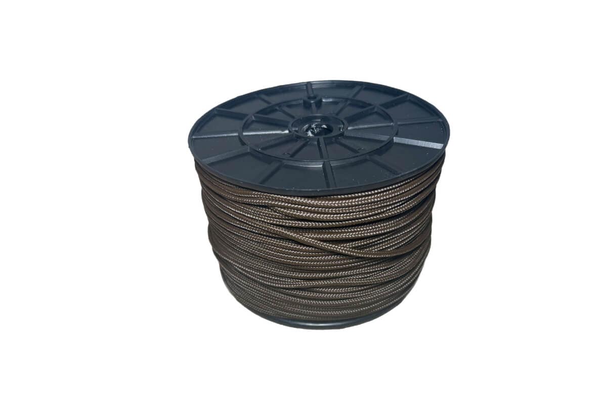 Linka do rolet zewnętrznych - brąz - 150 mb