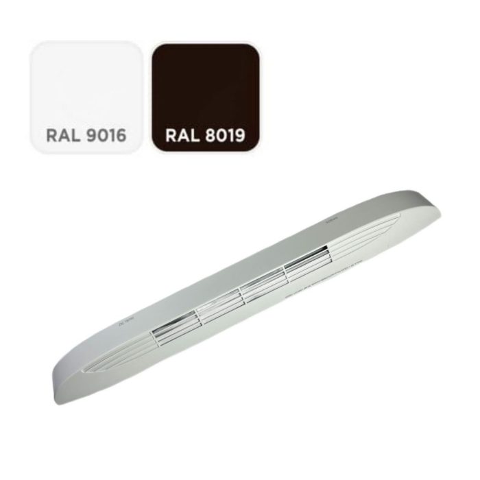 Nawiewnik akustyczny ISOLA 2.30 - biały-brąz