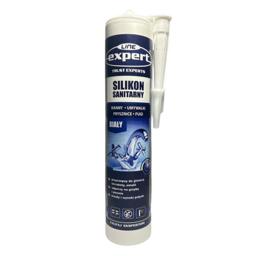 Silikon sanitarny EXPERT LINE biały