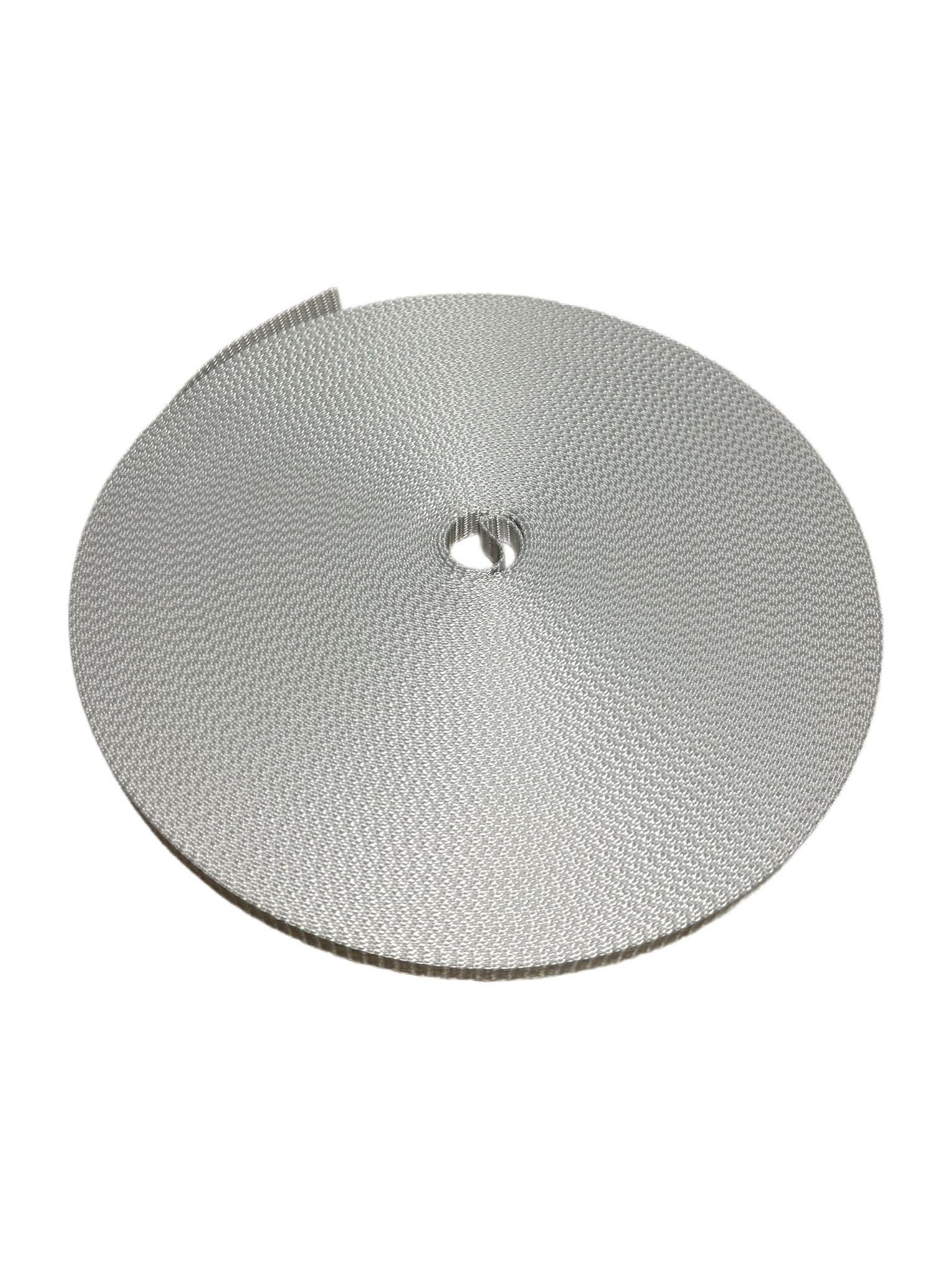 Taśma do rolet zewnętrznych szara- 50 mb