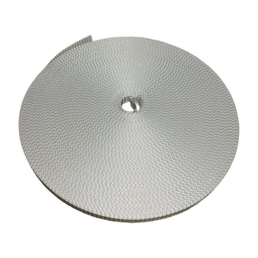 Taśma do rolet zewnętrznych szara- 50 mb