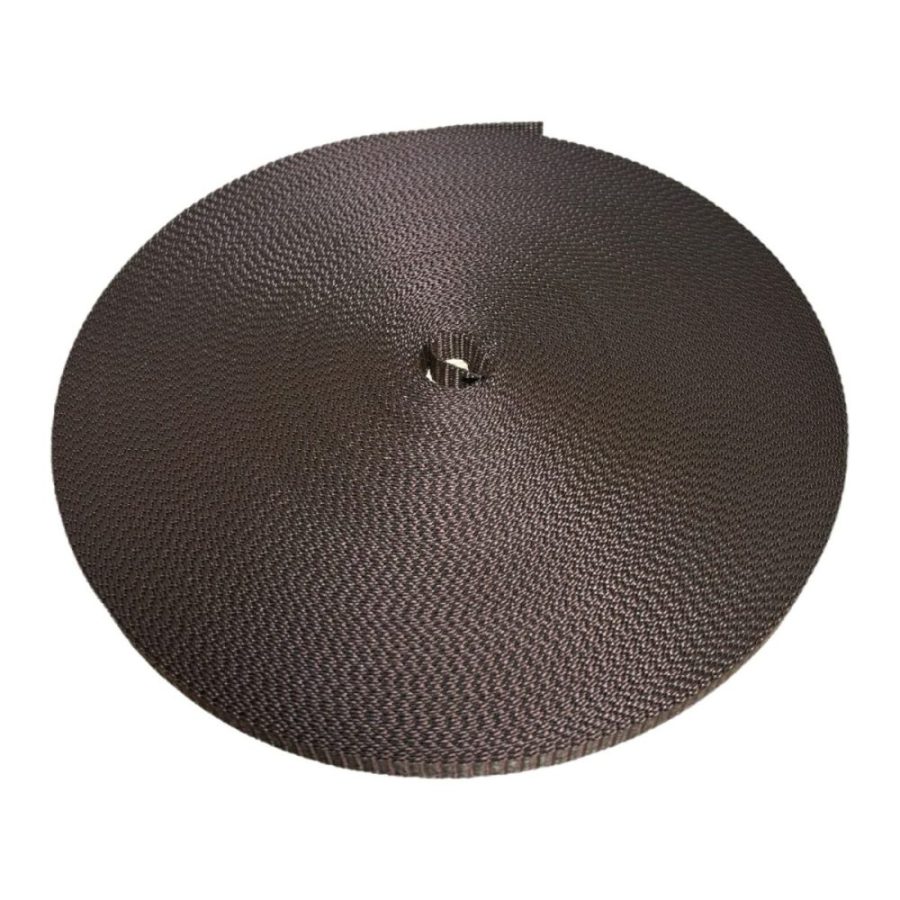 Taśma do rolet zewnętrznych brąz - 50 mb