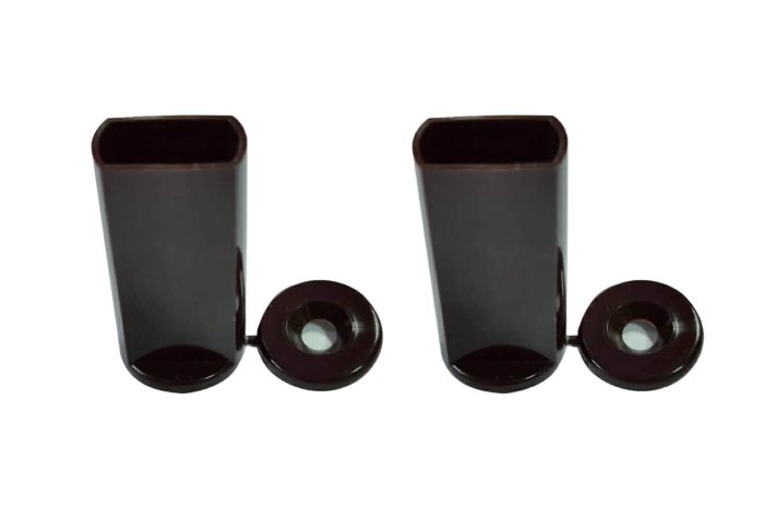 Bufor ogranicznik do rolet zewnętrznych brąz - 2szt.