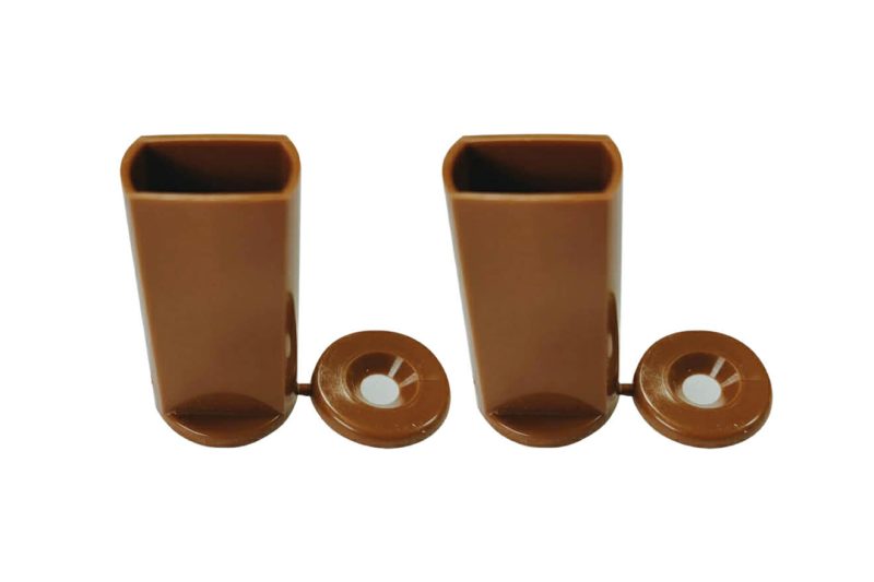 Bufor ogranicznik do rolet zewnętrznych złoty dąb - 2szt.