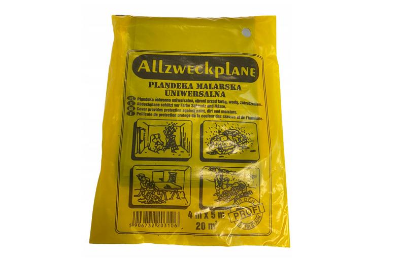 Folia malarska LDPE 4 x 5 m GRUBA