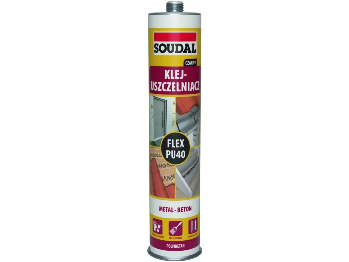 Klej-uszczelniacz poliuretanowy Flex PU 40 CZARNY